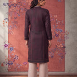 Nandini Deep Purple Purple Printed Kurta