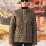 Akira Olive Monochrome Short Jacket for Women