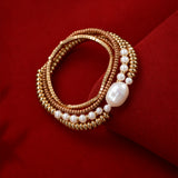 Elara Baroque Pearl Bracelet