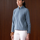 Noelle Blue Fur-lined Jacket