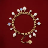 Celeste Baroque Pearl Bracelet