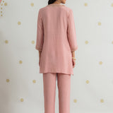 Elowen Dusty Pink Embroidered Co-ord Set