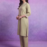 Avni Green Embroidered Kurta Set