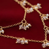 Mira Pearl Crystal Necklace