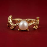 Alora Pearl Ring