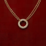 Liora CZ Tyre Necklace