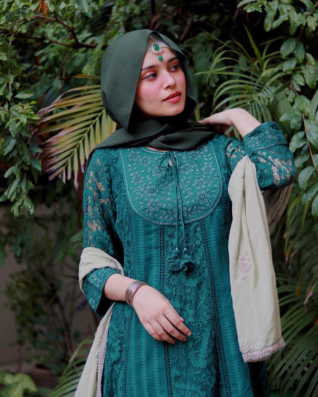 Indian Elegance on Instagram: “Features parrot green fully embroidered  anarkali set available for only ₹ 1650/- 👉 💯Assured Quality! ✓ 👉  🌍Worldwide Shipping …