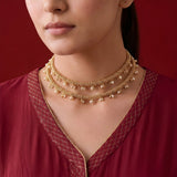 Kavya Pearl Beaded Necklace