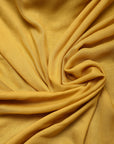 Subtle Yellow Solid Dupatta with Lace work