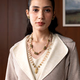 Aera Beige Belted Coat