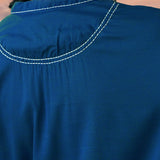 Anisa Navy Monochrome Lyocell Kurta for Women