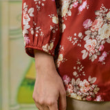 Eshara Classic Navy Floral Printed Shirt