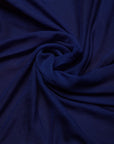 Royal Blue Mulmul Cotton Dupatta with Lace Detailing