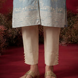 Arpora Spa Printed Linen Straight Kurta