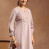 Cotton Linen Embroidered Top