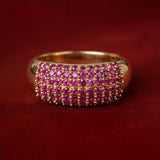 Fuchsia Elina CZ Ring