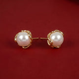 Aanya Pearl Stud Earrings