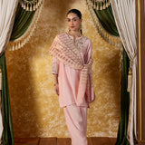Ishita Pink Embroidered Suit Set