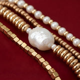 Elara Baroque Pearl Bracelet