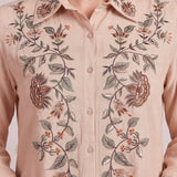 Saesha Butter Ivory Embroidered Co-ord Set