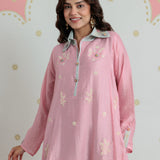 Ishani Cherry Blossom Applique Embroidered Co-ord Set