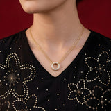 Liora CZ Tyre Necklace