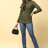 Martini Olive quilted Jacket