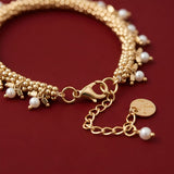 Gold Noor Pearl Bor Bracelet