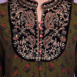 Mahira Olive Printed Co-ord Set
