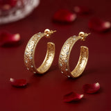 Nysa CZ Hoop Earrings