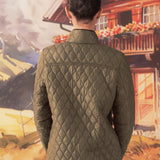 Akira Olive Monochrome Short Jacket for Women