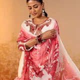 Aarohi Oat Ivory Embroidered Suit Set