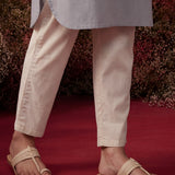 Spa Mirror Work Cotton Kurta Set