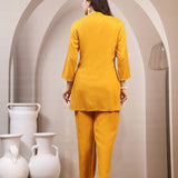 Viscose Rayon Embroidered Co-Ord Set