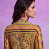 Ira Mustard Printed Kurta