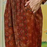 Aavya Burnt Orange Printed Co-ord Set