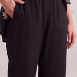 Arohi Sable Black Embroidered Co-ord Set