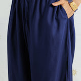Aarini Blue Ombre Embroidered Kaftan Set