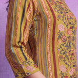 Ira Mustard Printed Kurta