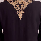 Arzoo Ebony Black Embroidered Co-ord Set