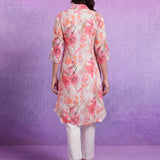 Siya Pink Printed Kurta Set