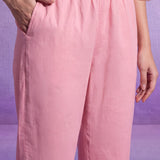 Avni Pink Embroidered Kurta Set