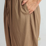 Navya Golden Brown Embroidered Kurta Set