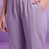 Avni Lavender Embroidered Kurta Set