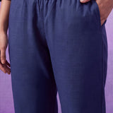 Anika Indigo Blue Embroidered Kurta Set