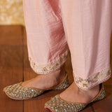 Ishita Pink Embroidered Suit Set