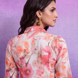 Siya Pink Printed Kurta Set