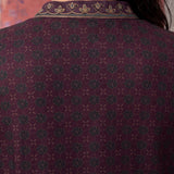 Nandini Deep Purple Purple Printed Kurta