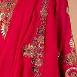Aaradhya Antique Pink Embroidered Suit Set