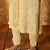 Aaliya Tea Green Embroidered Suit Set